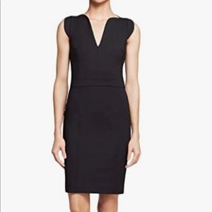 French Connection Lola Sheath Dress Black - Size 4